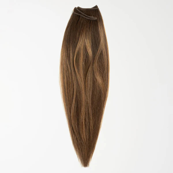 Tressen Extensions - Warm Brown Balayage 2+7