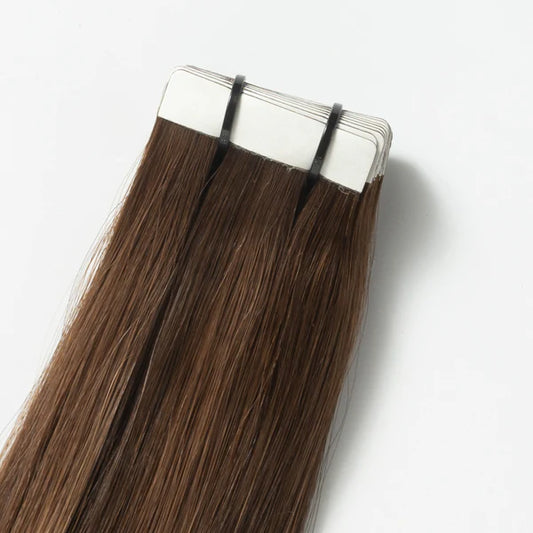 Tape-In Extensions - Warm Brown Balayage 2+7
