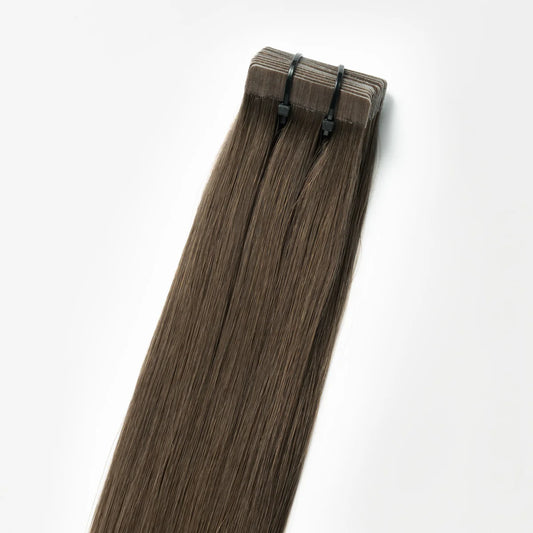 Tape-In Extensions - Dark Ash Brown 2C