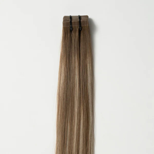 Tape-In Extensions - Beige Blonde Balayage 3B+16B