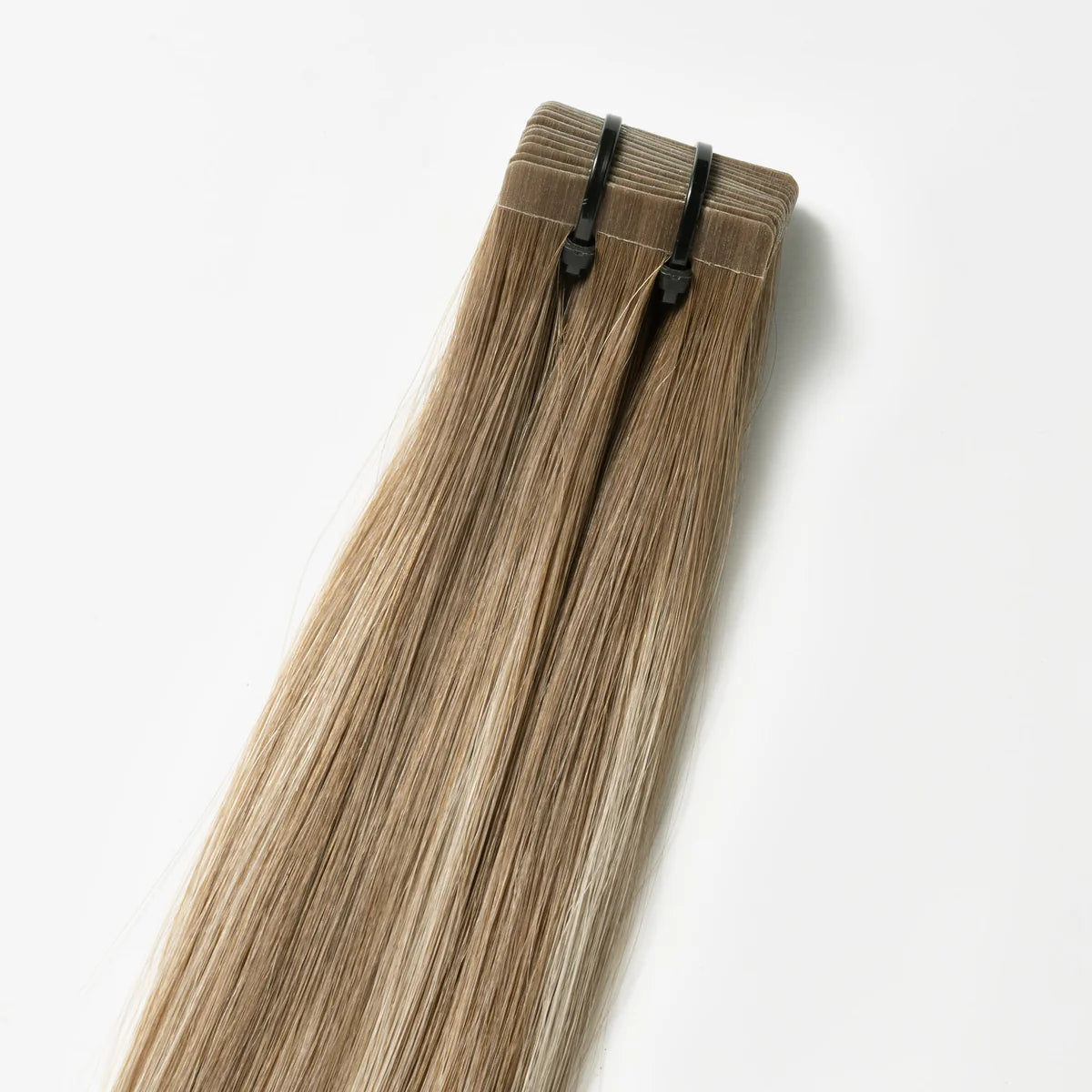 Tape-In Extensions - Light Ash Blonde Balayage 5B+60B