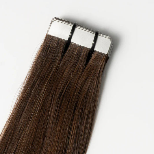 Tape-In Extensions - Chocolate Brown 2