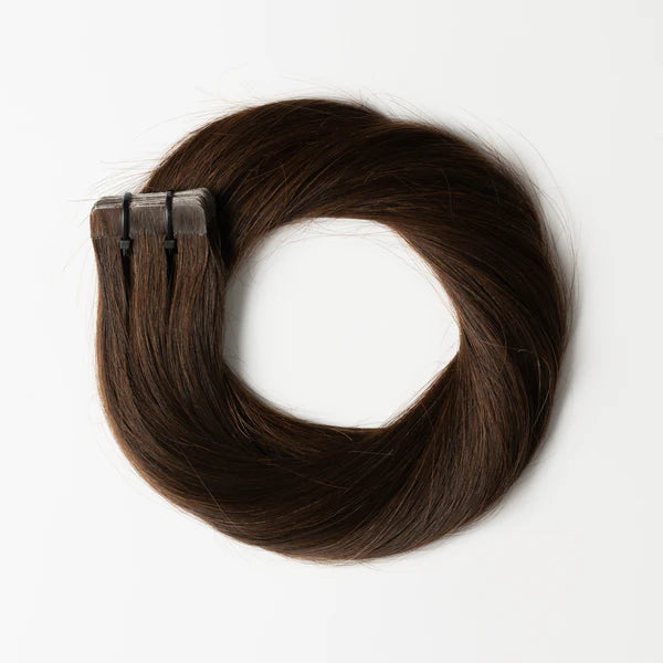 Tape-In Extensions - Chocolate Brown 2