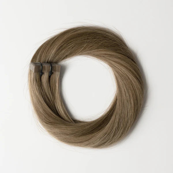 Tape-In Extensions - Ash Brown Mix 3B5B