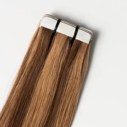 Tape-In Extensions - Warm Brown Mix 47