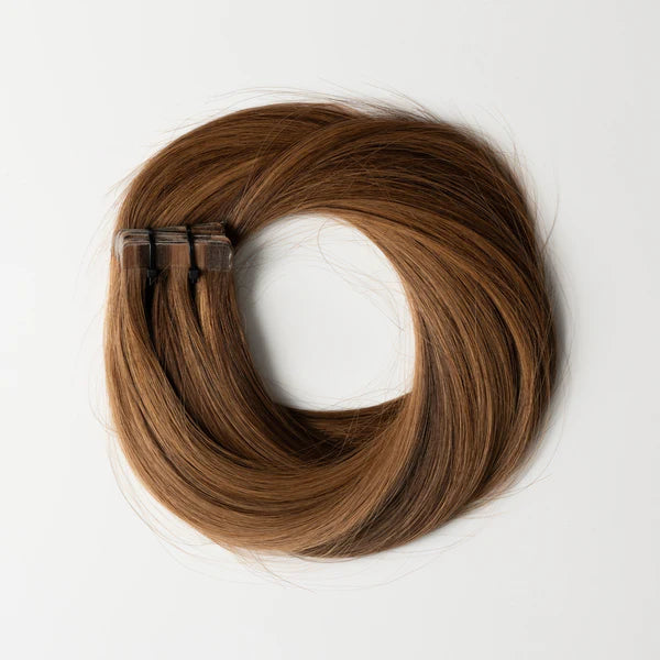 Tape-In Extensions - Warm Brown Mix 47