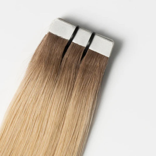 Tape-In Extensions - Natural Blonde Root 5B+15