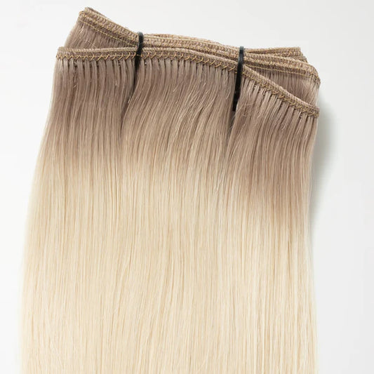 Tressen Extensions - Light Ash Blonde Root 16B+60B