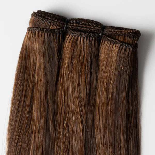 Tressen Extensions - Dark Chocolate Brown Mix 1B4