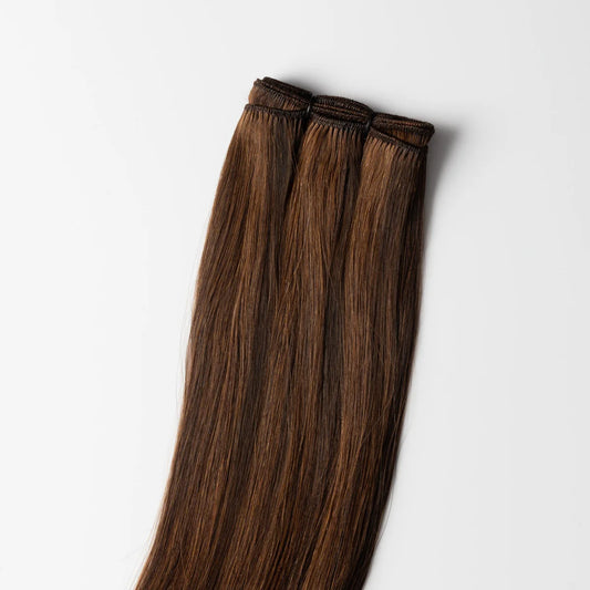 Tressen Extensions - Dark Chocolate Brown Mix 1B4