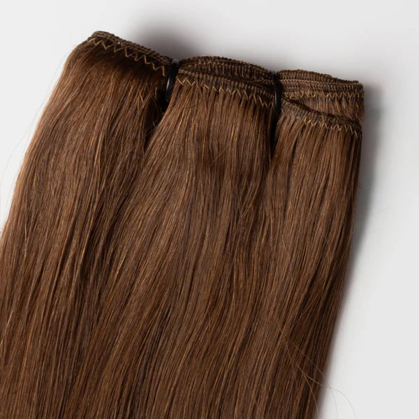Tressen Extensions - Warm Brown 4